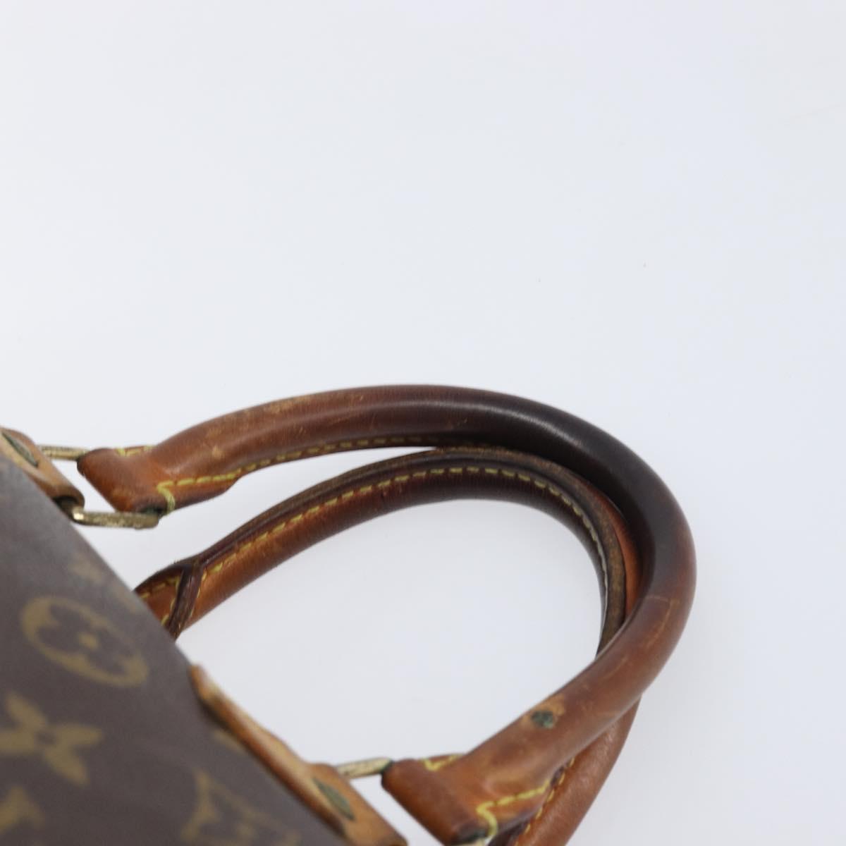 LOUIS VUITTON Monogram Speedy 25 Hand Bag M41528 LV Auth 205225