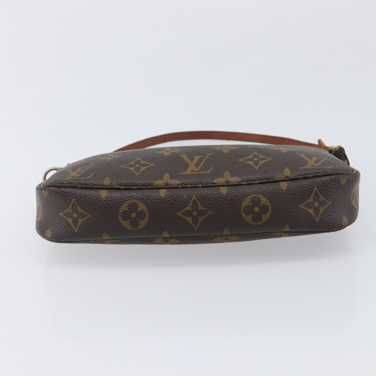 LOUIS VUITTON Monogram Pochette Accessoires Pouch M51980 LV Auth 205230