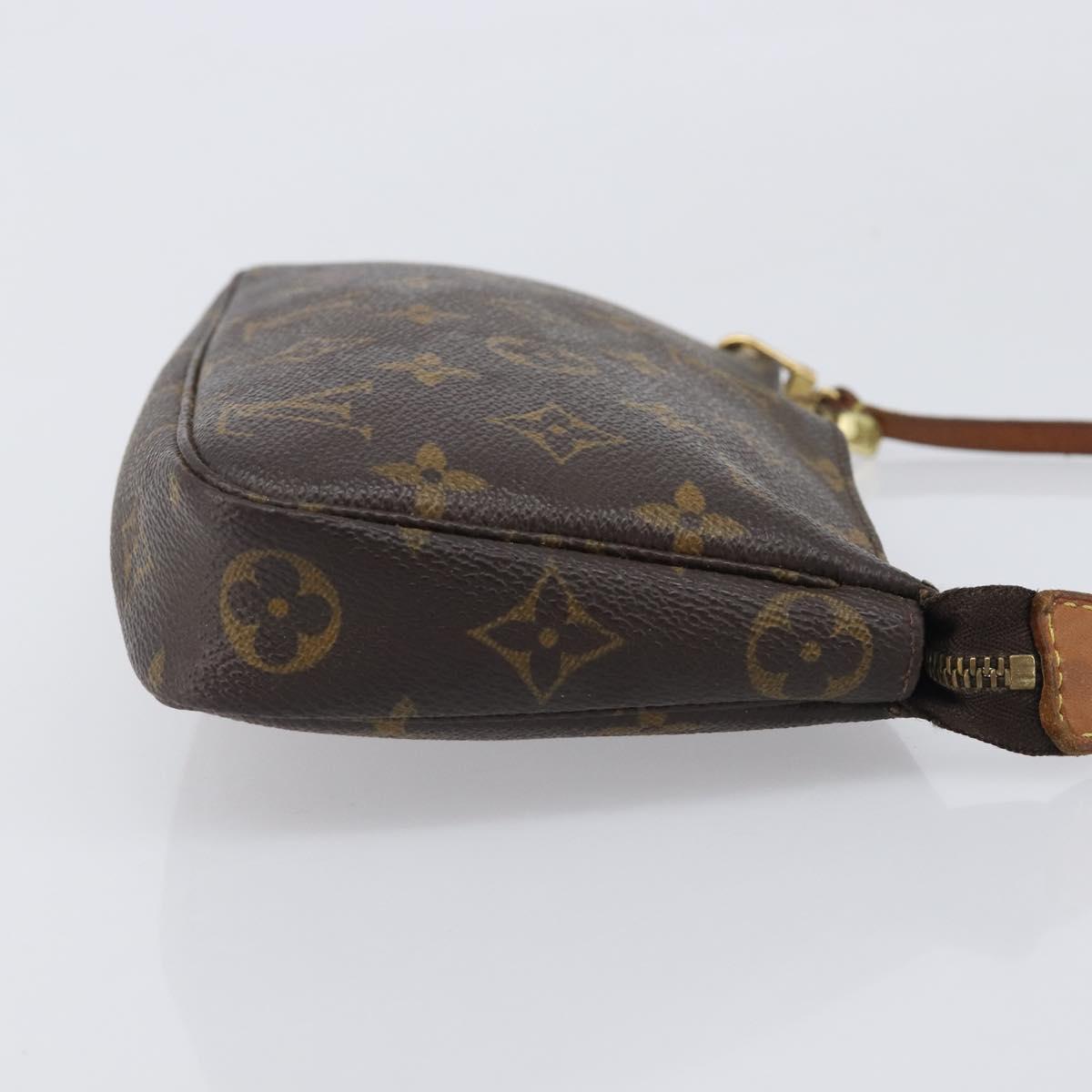 LOUIS VUITTON Monogram Pochette Accessoires Pouch M51980 LV Auth 205230