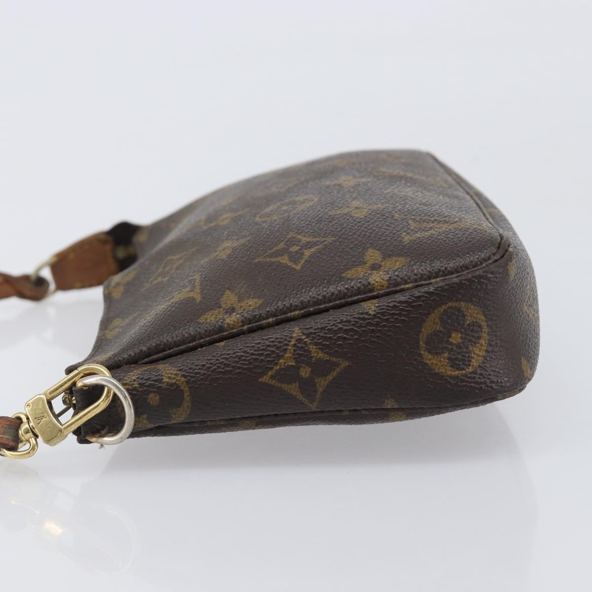 LOUIS VUITTON Monogram Pochette Accessoires Pouch M51980 LV Auth 205230