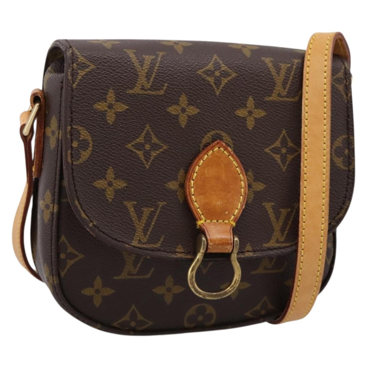 LOUIS VUITTON Monogram Saint Cloud PM Shoulder Bag M51244 LV Auth 205252A