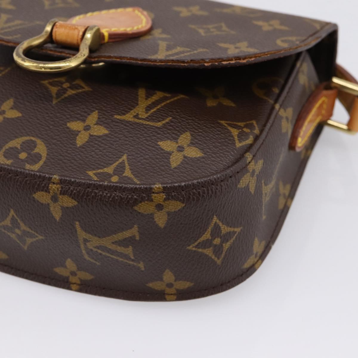 LOUIS VUITTON Monogram Saint Cloud PM Shoulder Bag M51244 LV Auth 205252A