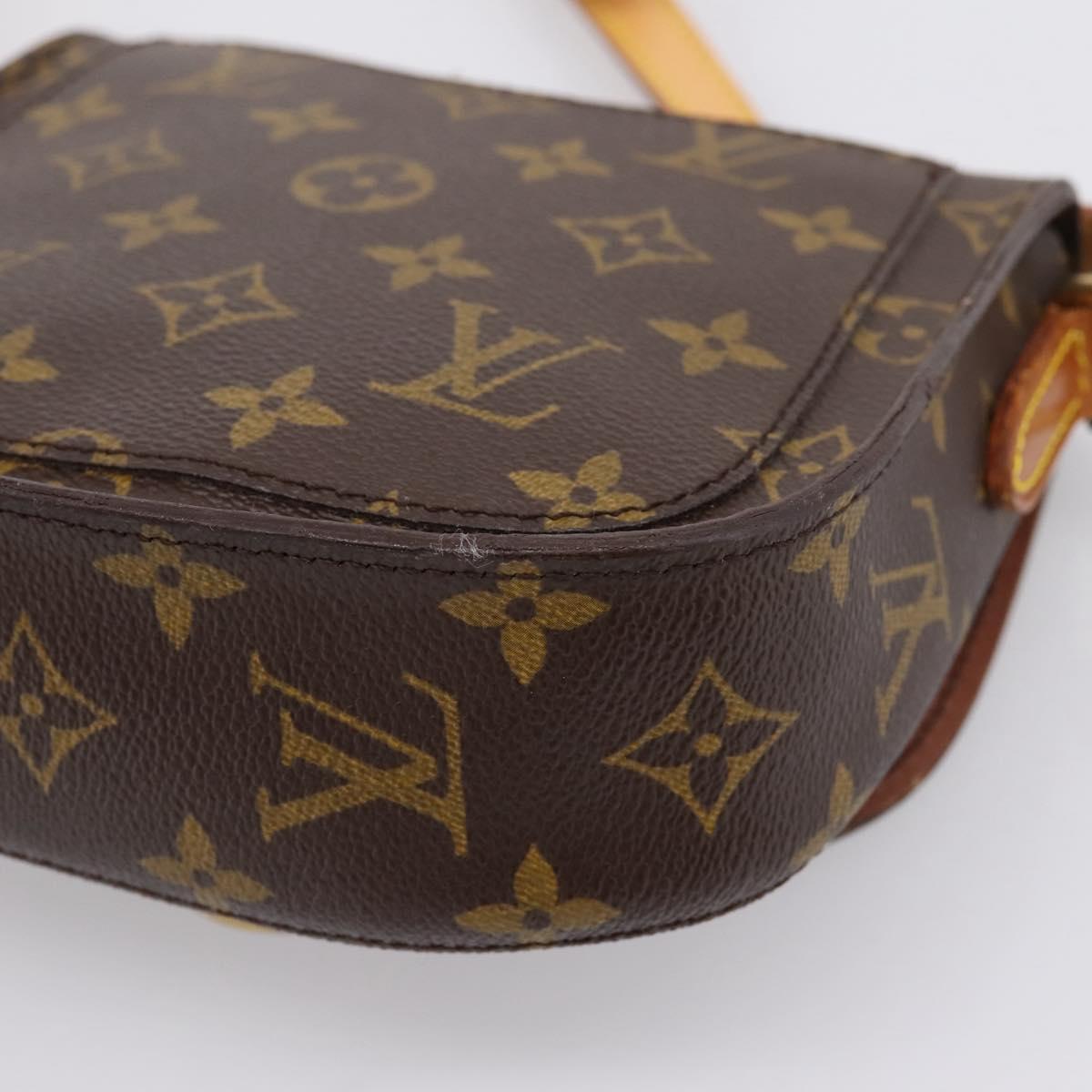 LOUIS VUITTON Monogram Saint Cloud PM Shoulder Bag M51244 LV Auth 205252A