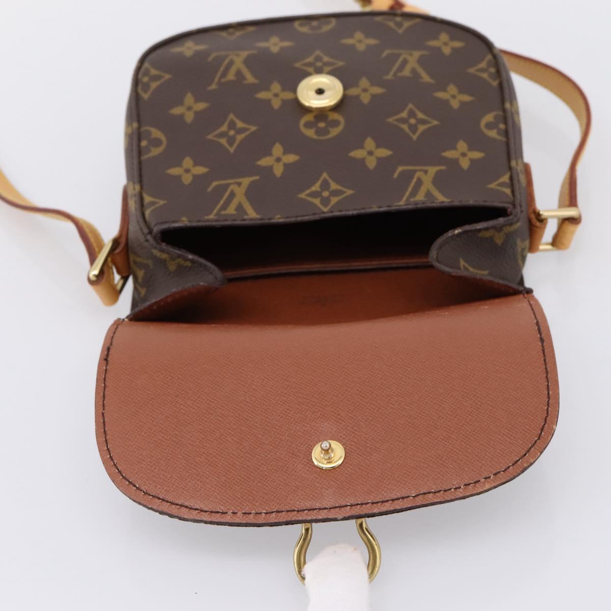 LOUIS VUITTON Monogram Saint Cloud PM Shoulder Bag M51244 LV Auth 205252A