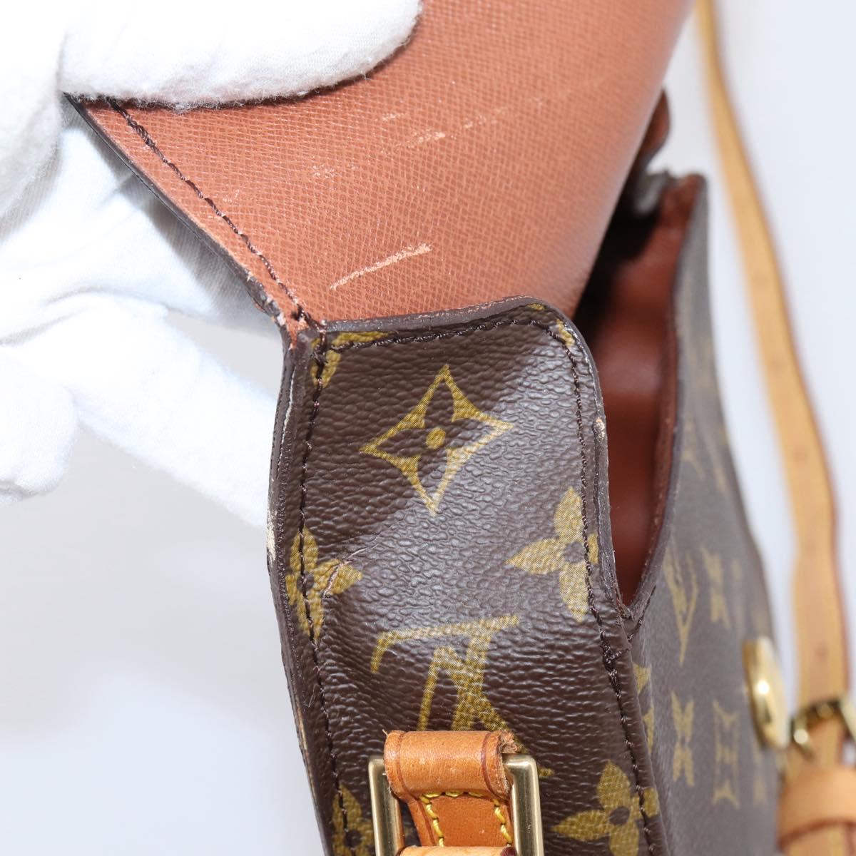 LOUIS VUITTON Monogram Saint Cloud PM Shoulder Bag M51244 LV Auth 205252A