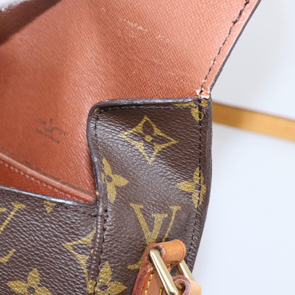 LOUIS VUITTON Monogram Saint Cloud PM Shoulder Bag M51244 LV Auth 205252A