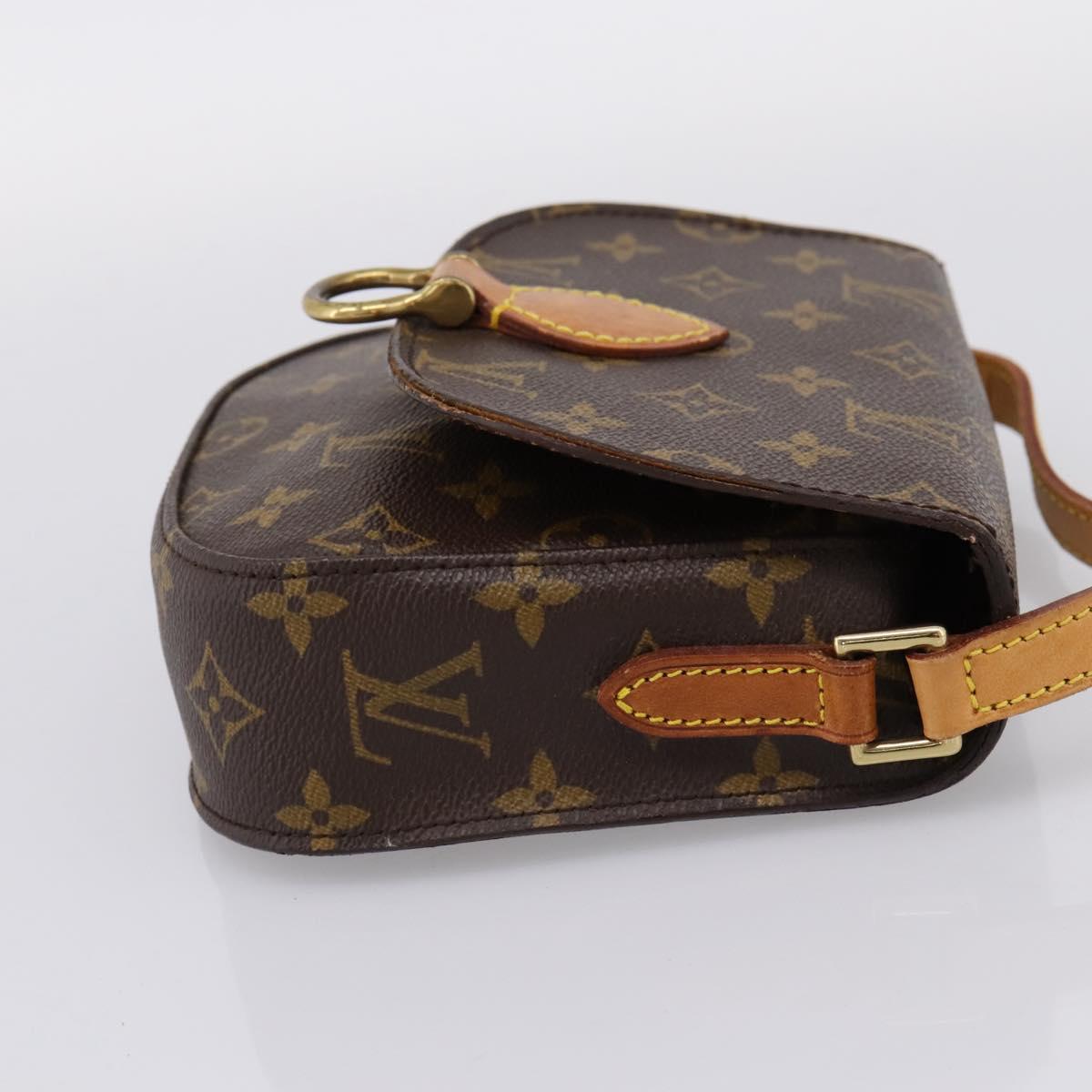 LOUIS VUITTON Monogram Saint Cloud PM Shoulder Bag M51244 LV Auth 205252A