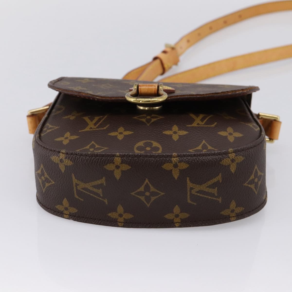LOUIS VUITTON Monogram Saint Cloud PM Shoulder Bag M51244 LV Auth 205252A
