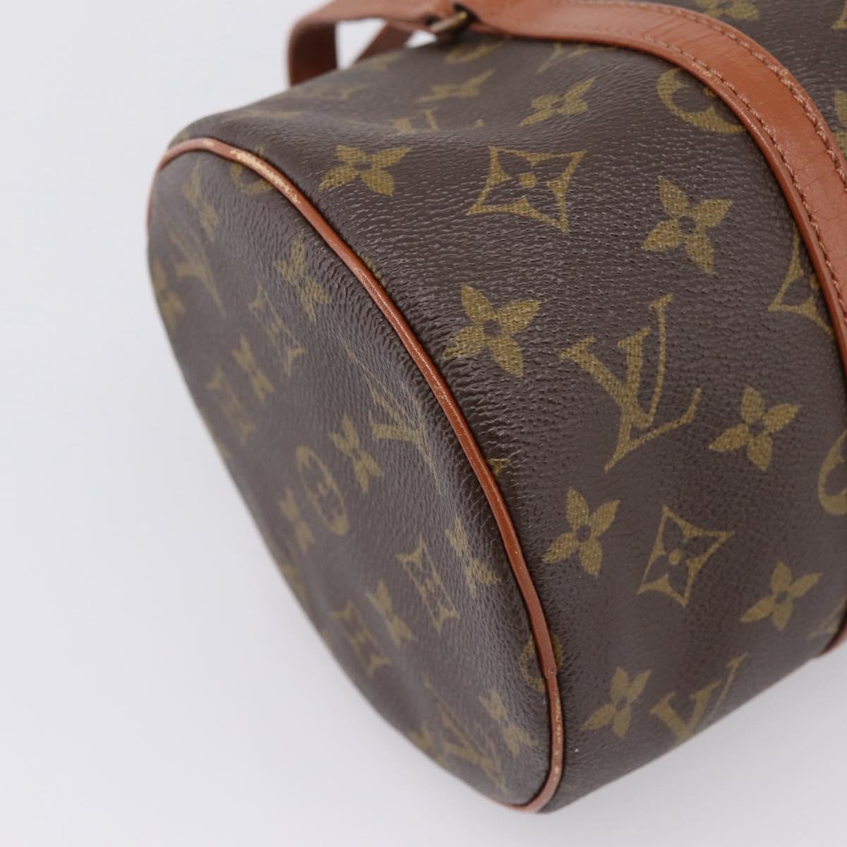 LOUIS VUITTON Monogram Papillon 30 Hand Bag M51365 LV Auth 205253A