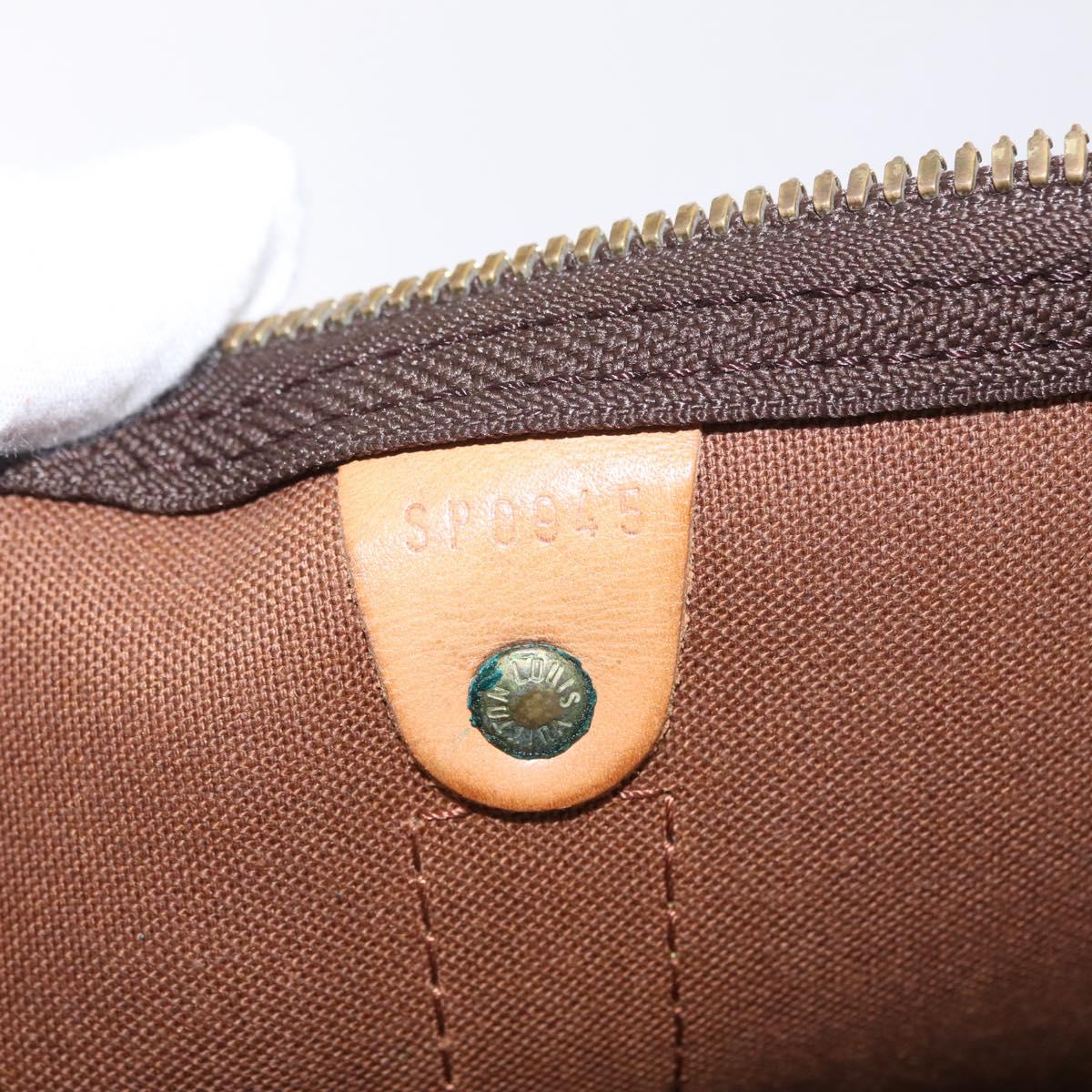LOUIS VUITTON Monogram Keepall 50 Boston Bag M41426 LV Auth 205273V