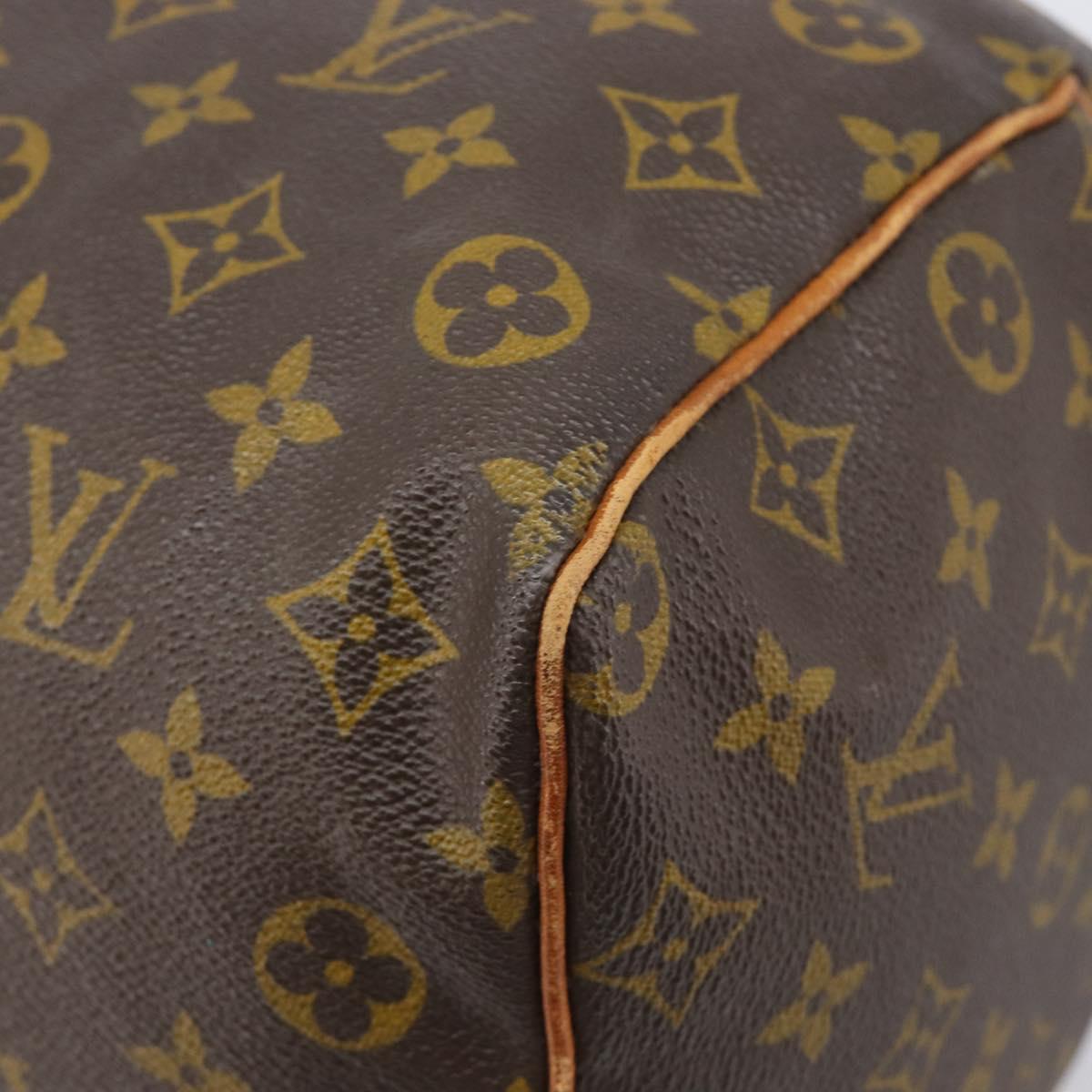 LOUIS VUITTON Monogram Speedy 35 Hand Bag M41524 LV Auth 205275