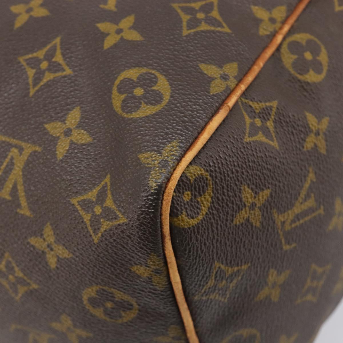 LOUIS VUITTON Monogram Speedy 35 Hand Bag M41524 LV Auth 205275