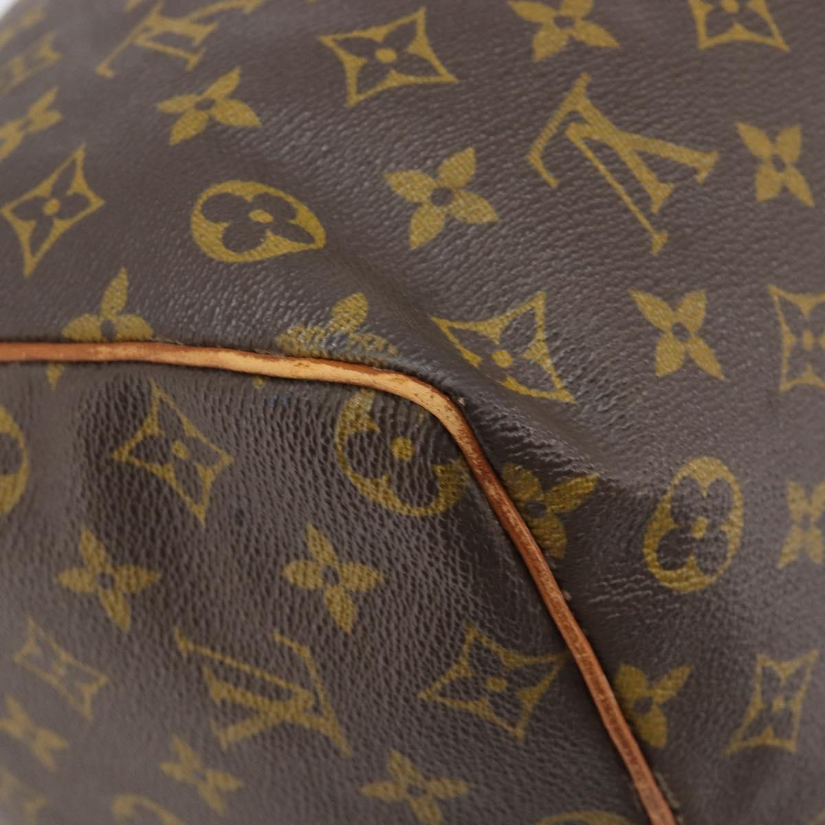 LOUIS VUITTON Monogram Speedy 35 Hand Bag M41524 LV Auth 205275