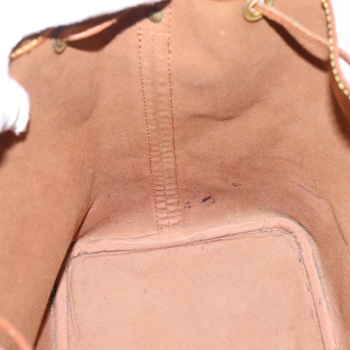 LOUIS VUITTON Monogram Petit Noe Shoulder Bag M42226 LV Auth 205277A