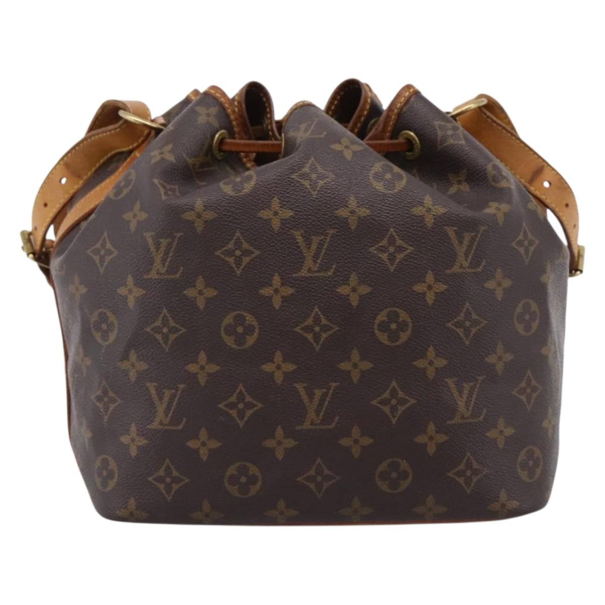 LOUIS VUITTON Monogram Petit Noe Shoulder Bag M42226 LV Auth 205277A