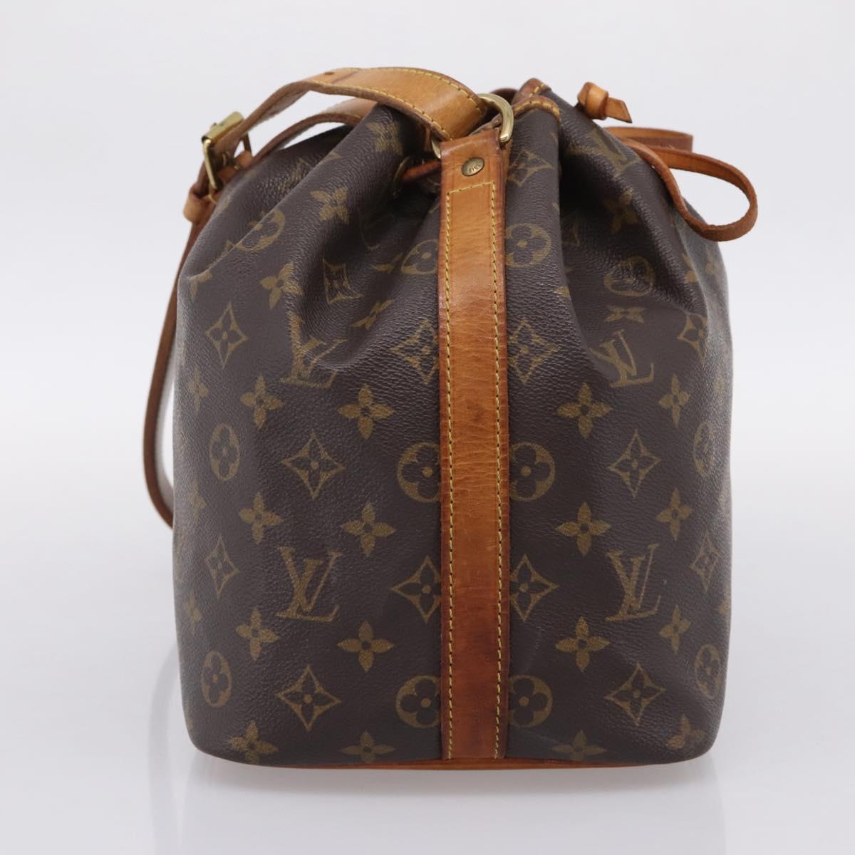 LOUIS VUITTON Monogram Petit Noe Shoulder Bag M42226 LV Auth 205277A