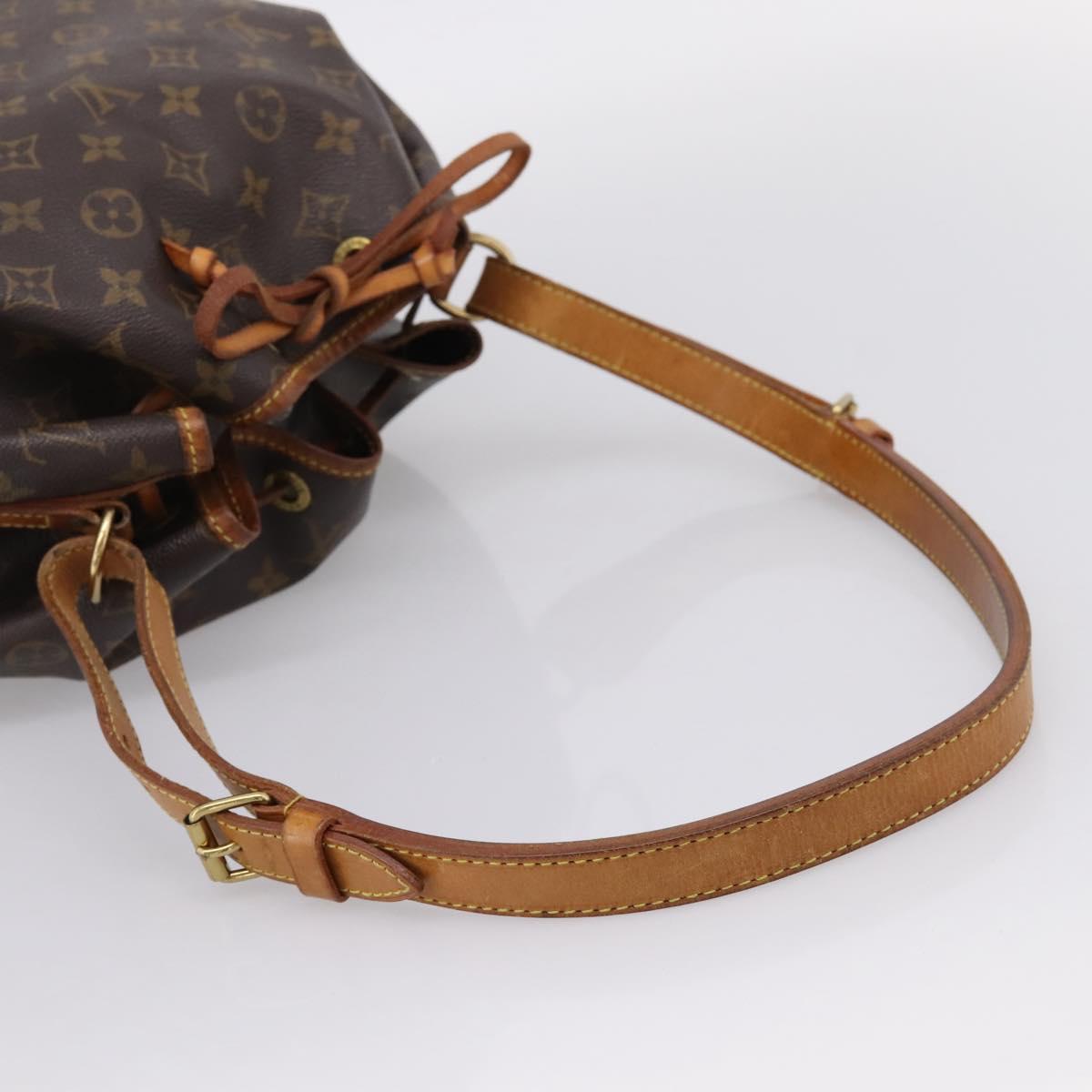 LOUIS VUITTON Monogram Petit Noe Shoulder Bag M42226 LV Auth 205277A