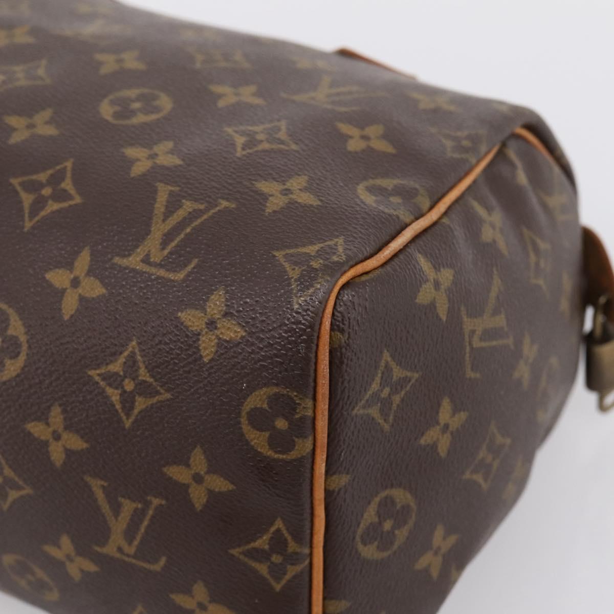 LOUIS VUITTON Monogram Speedy 25 Hand Bag M41528 LV Auth 205292V