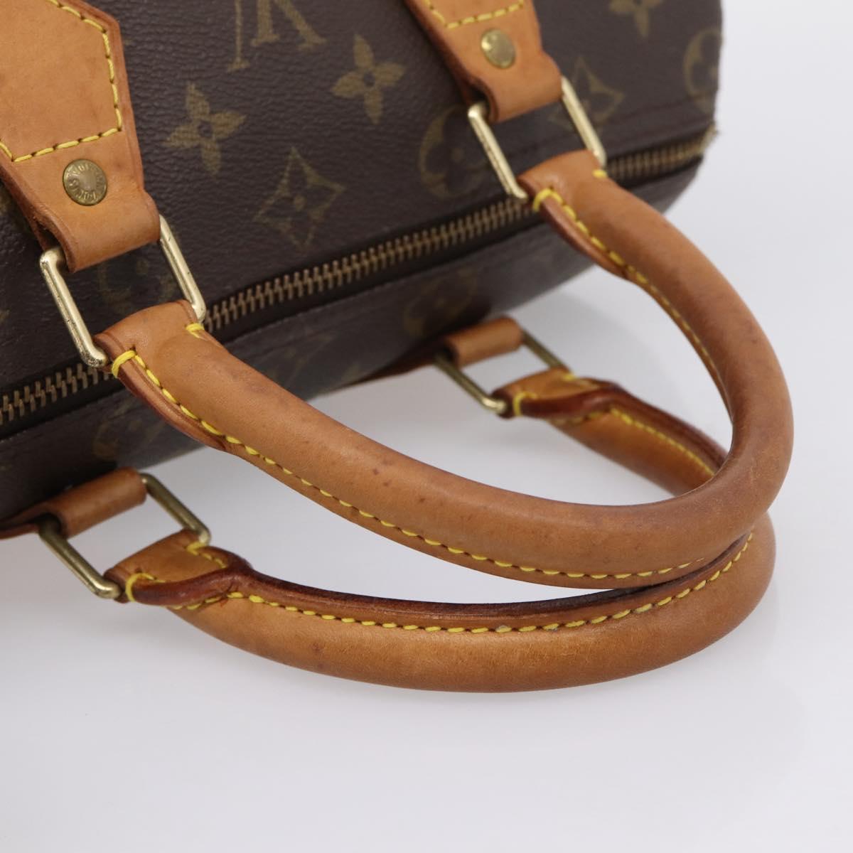 LOUIS VUITTON Monogram Speedy 25 Hand Bag M41528 LV Auth 205292V