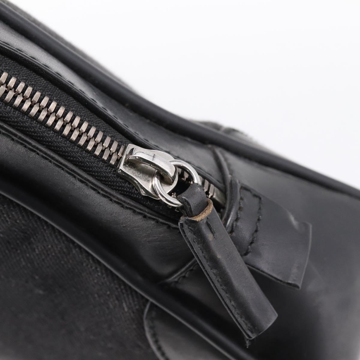 GUCCI GG Supreme Tote Bag Black Silver 101666 Auth 205293