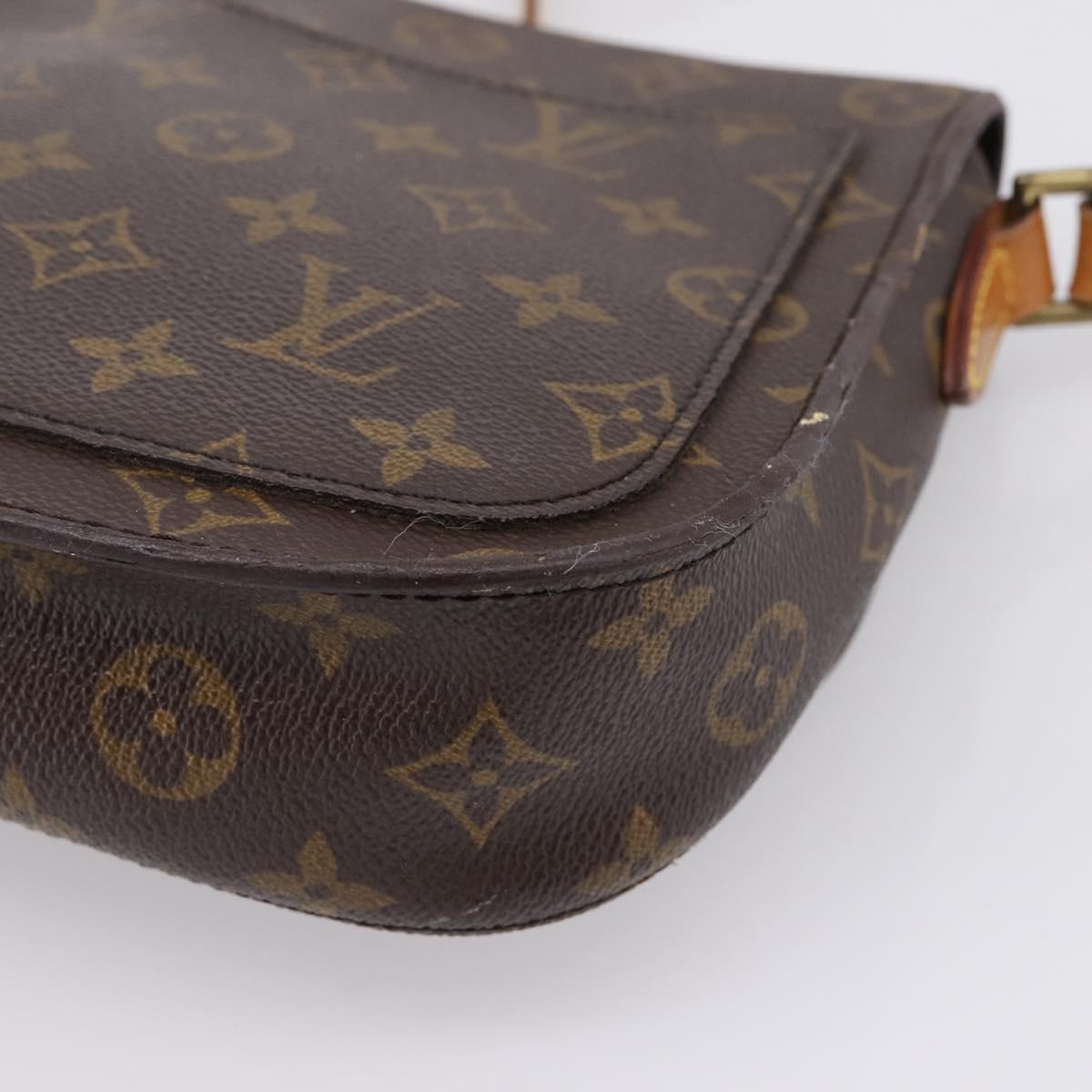 LOUIS VUITTON Monogram Saint Cloud MM Shoulder Bag M51243 LV Auth 205297