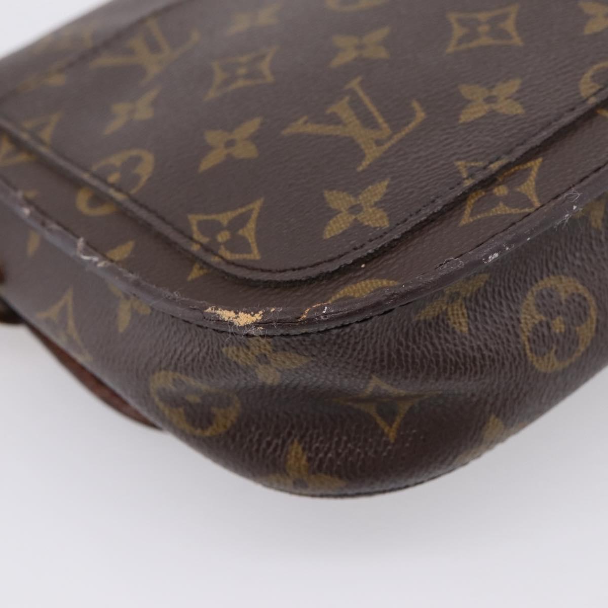 LOUIS VUITTON Monogram Saint Cloud MM Shoulder Bag M51243 LV Auth 205297