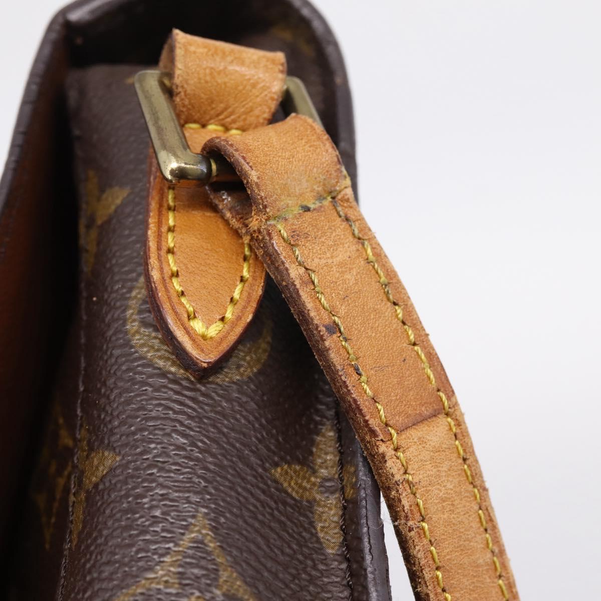 LOUIS VUITTON Monogram Saint Cloud MM Shoulder Bag M51243 LV Auth 205297