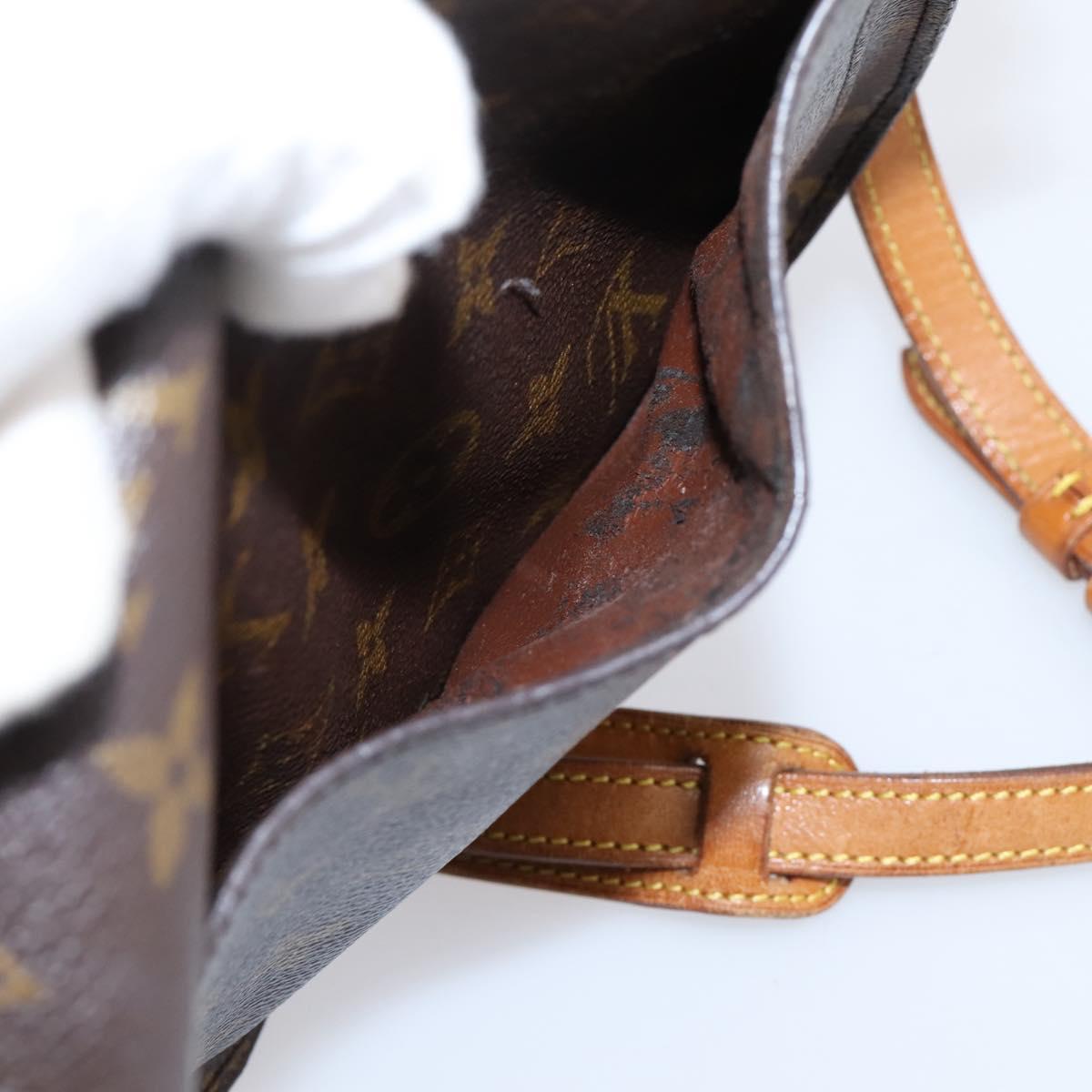 LOUIS VUITTON Monogram Saint Cloud MM Shoulder Bag M51243 LV Auth 205297