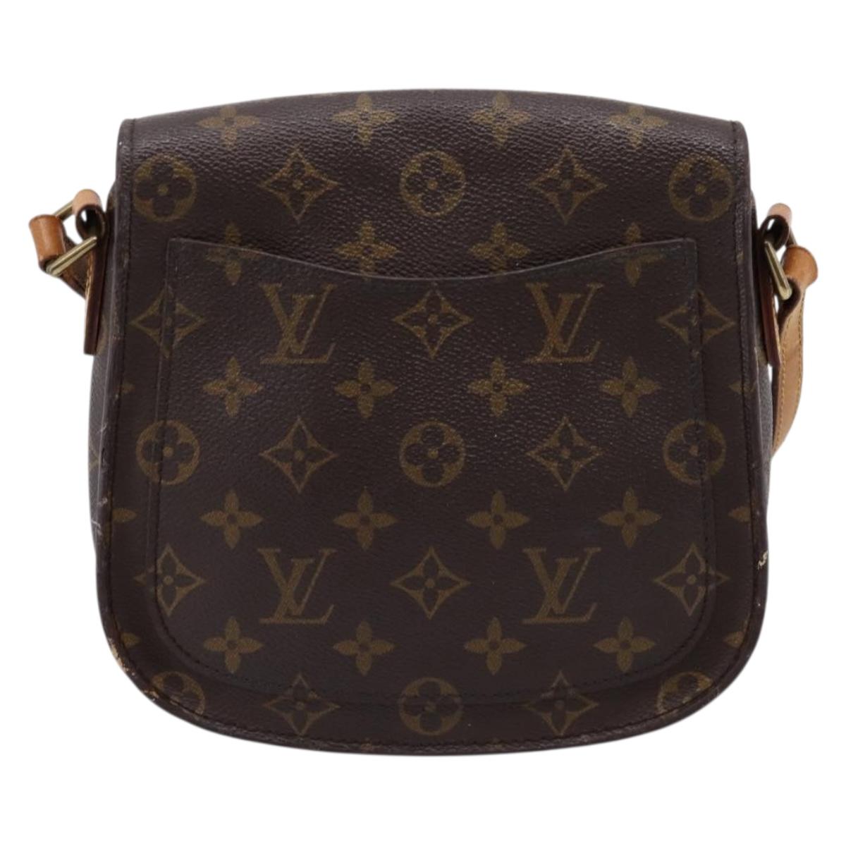 LOUIS VUITTON Monogram Saint Cloud MM Shoulder Bag M51243 LV Auth 205297