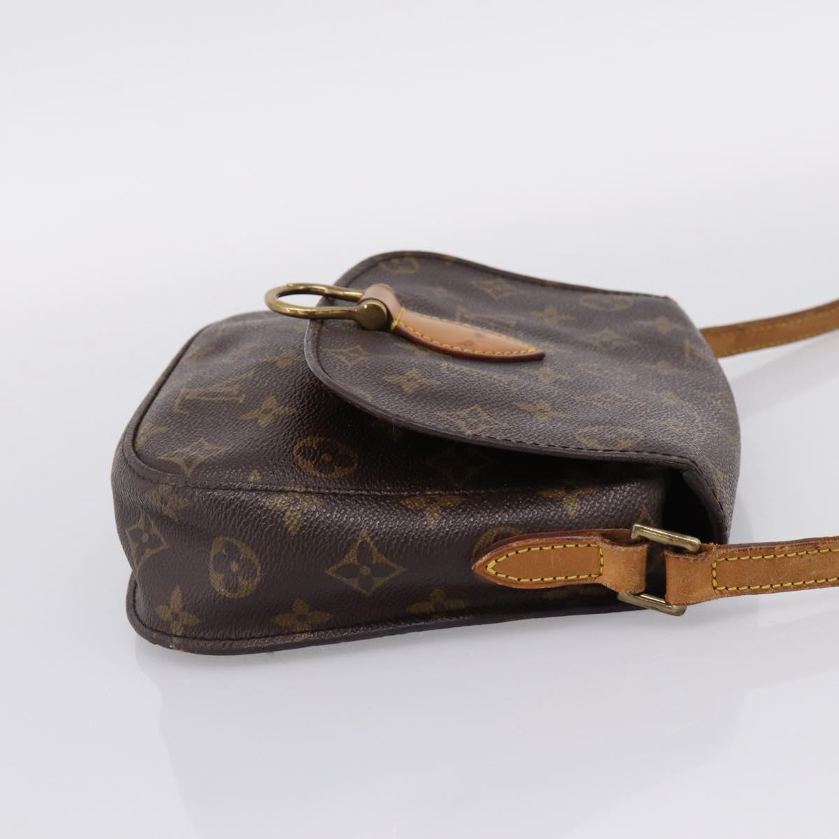 LOUIS VUITTON Monogram Saint Cloud MM Shoulder Bag M51243 LV Auth 205297