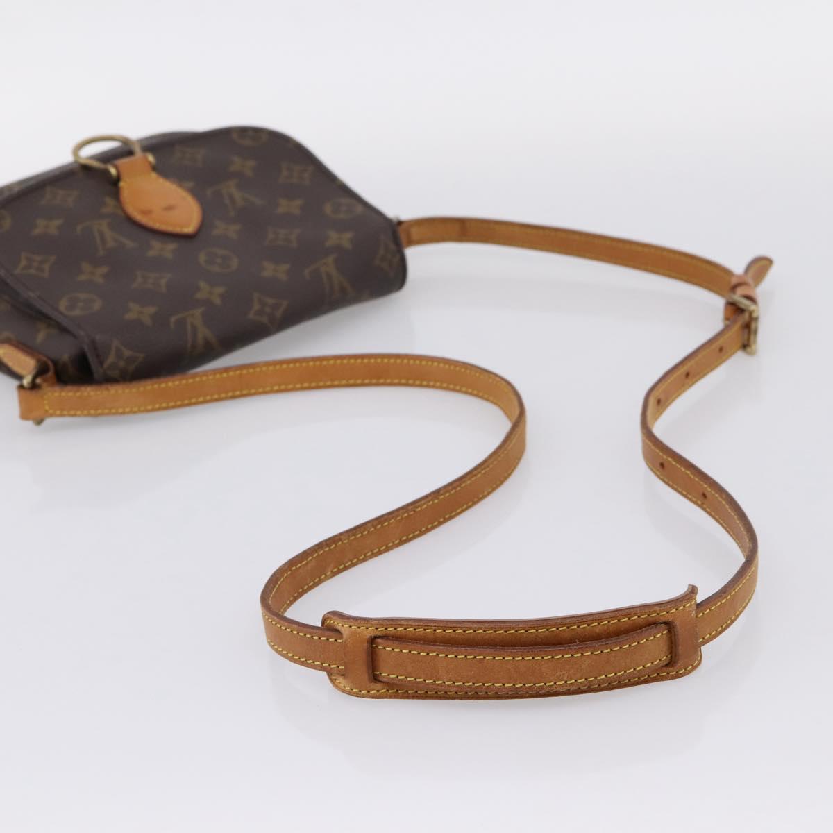 LOUIS VUITTON Monogram Saint Cloud MM Shoulder Bag M51243 LV Auth 205297