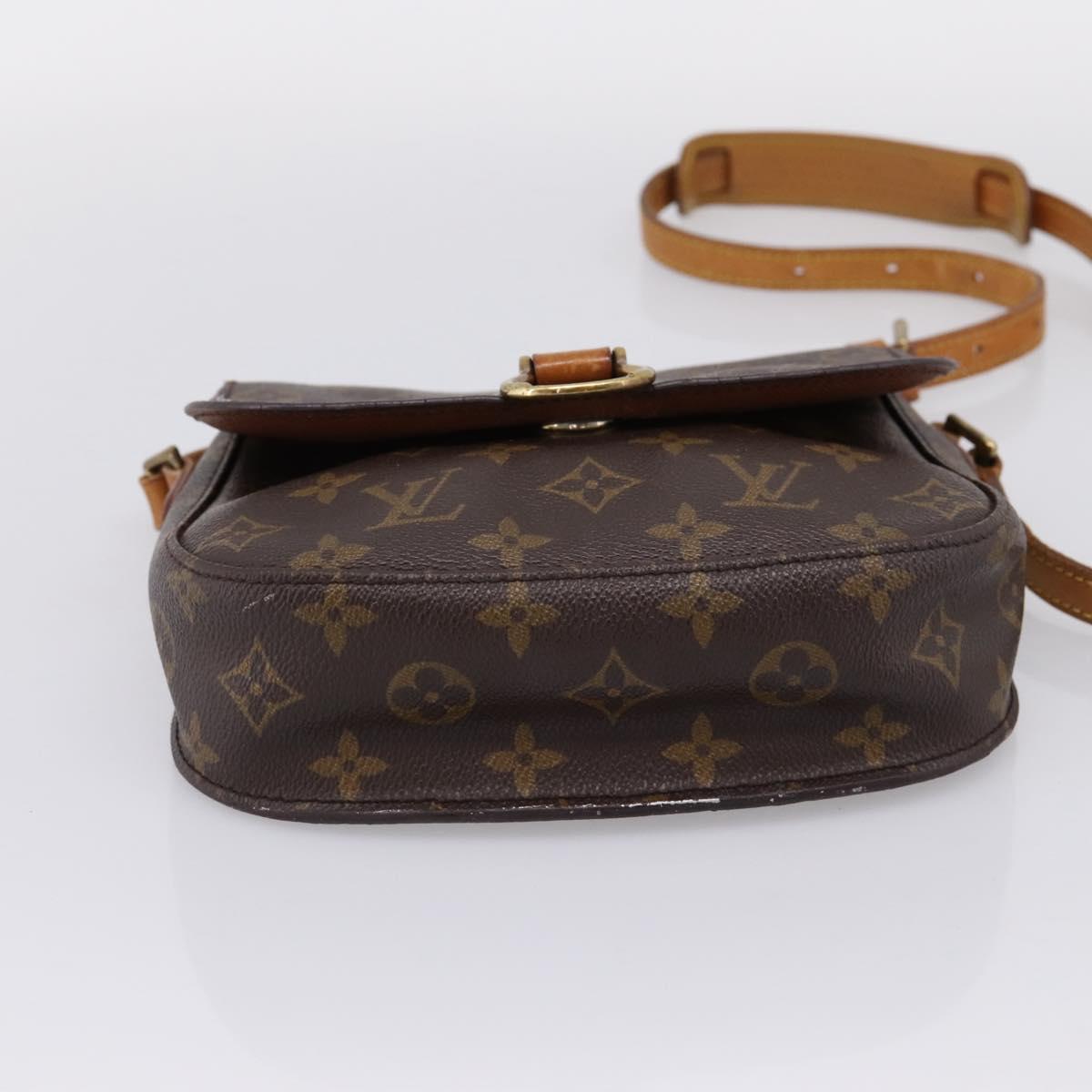 LOUIS VUITTON Monogram Saint Cloud MM Shoulder Bag M51243 LV Auth 205297