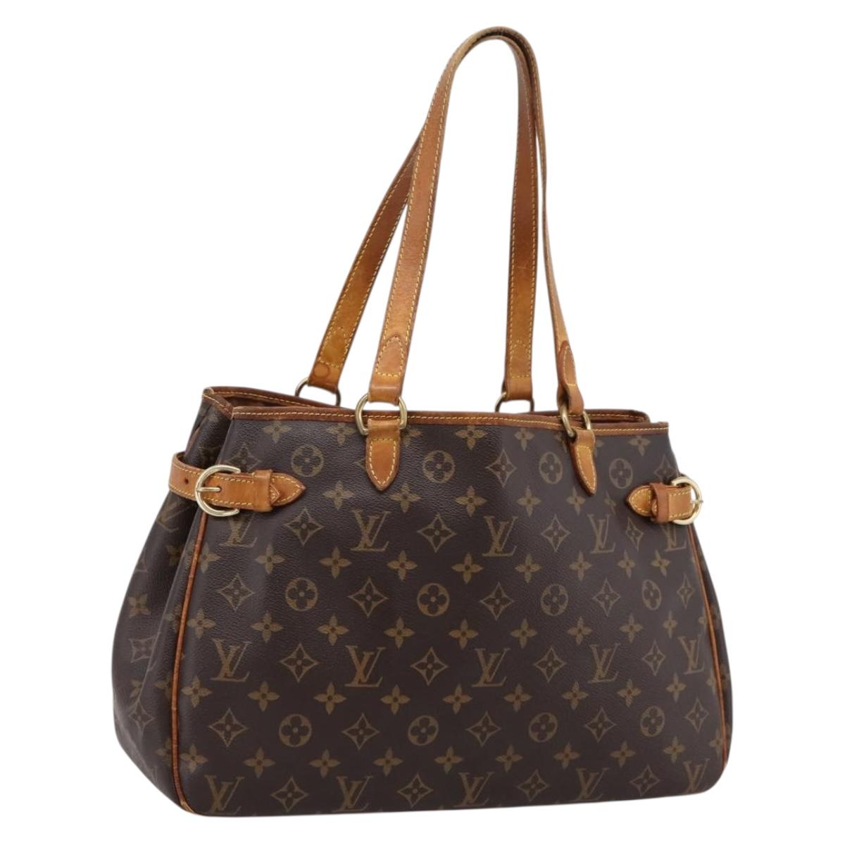 LOUIS VUITTON Monogram Batignolles Horizontal Tote Bag M51154 LV Auth 205306