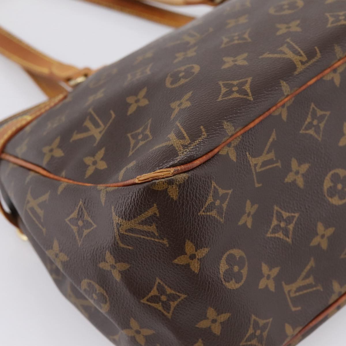 LOUIS VUITTON Monogram Batignolles Horizontal Tote Bag M51154 LV Auth 205306