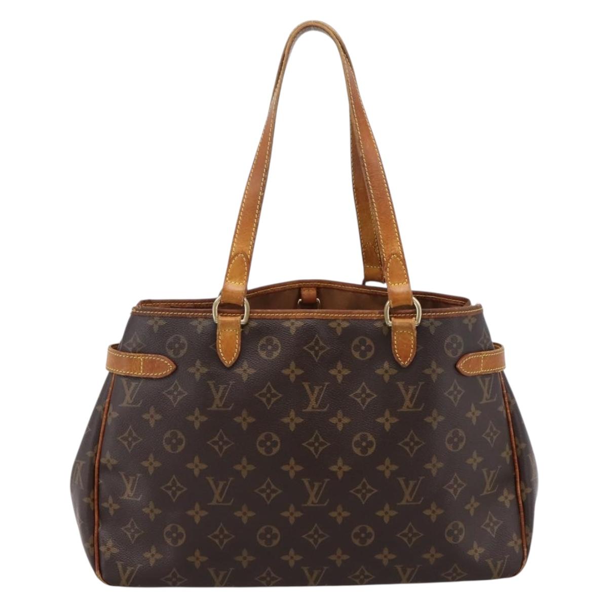 LOUIS VUITTON Monogram Batignolles Horizontal Tote Bag M51154 LV Auth 205306