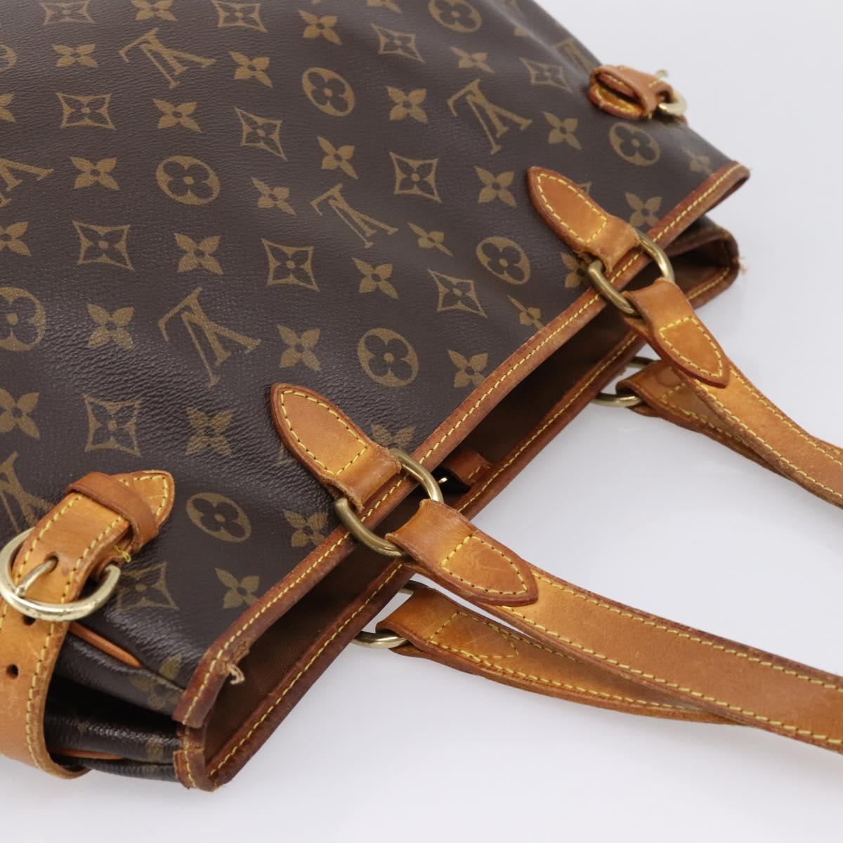 LOUIS VUITTON Monogram Batignolles Horizontal Tote Bag M51154 LV Auth 205306