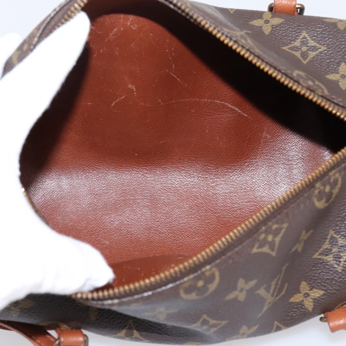 LOUIS VUITTON Monogram Papillon 26 Hand Bag M51386 LV Auth 205311A