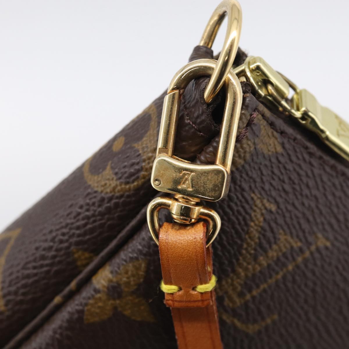 LOUIS VUITTON Monogram Pochette Accessoires Pouch M51980 LV Auth 205315V