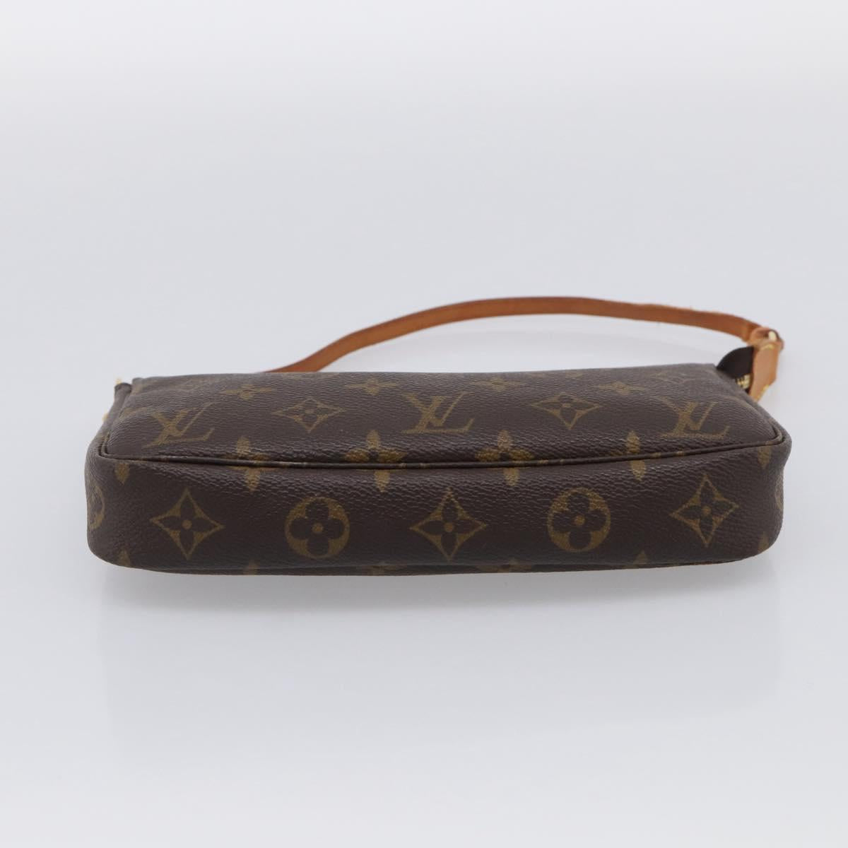 LOUIS VUITTON Monogram Pochette Accessoires Pouch M51980 LV Auth 205315V