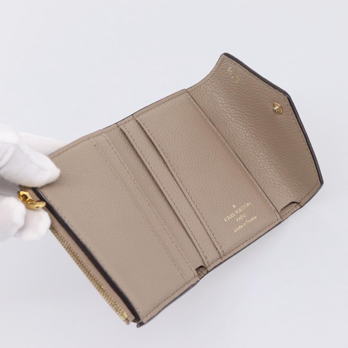 LOUIS VUITTON Monogram Empreinte Portefeuille Zoe Wallet M69800 LV Auth 205319A