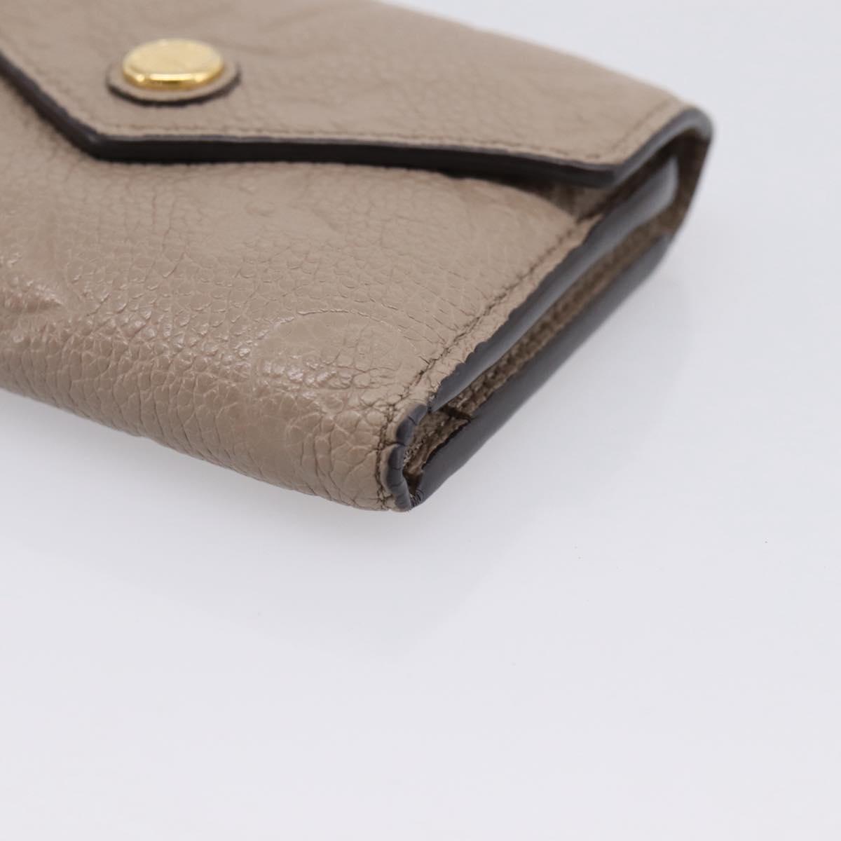 LOUIS VUITTON Monogram Empreinte Portefeuille Zoe Wallet M69800 LV Auth 205319A