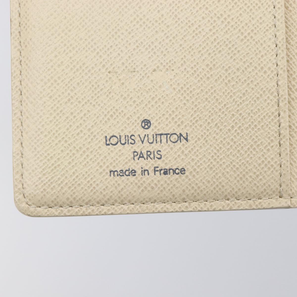 LOUIS VUITTON Damier Azur Portefeuille Viennois Wallet N61676 LV Auth 205320A