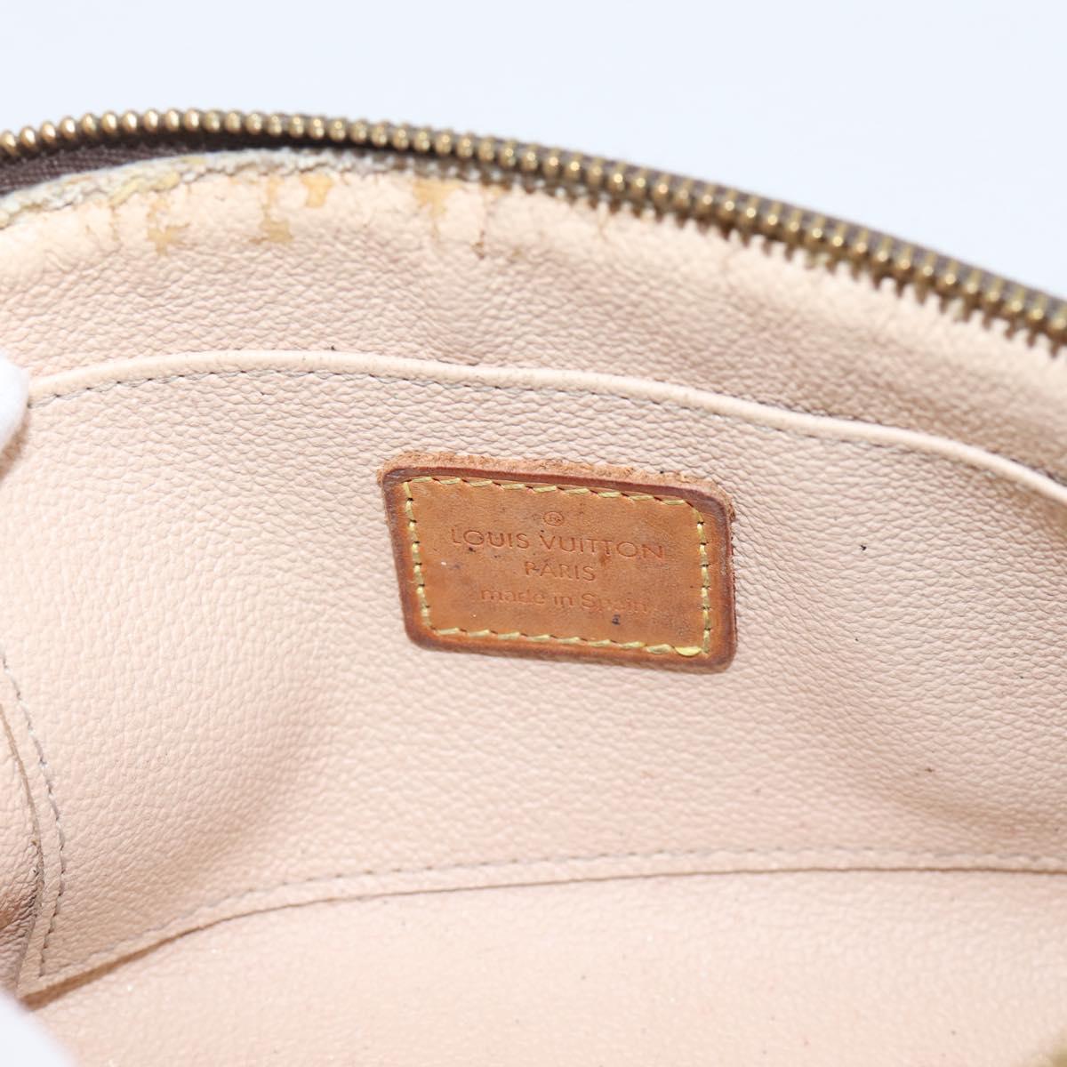 LOUIS VUITTON Monogram Pochette Cosmetic PM Pouch M43998 LV Auth 205322