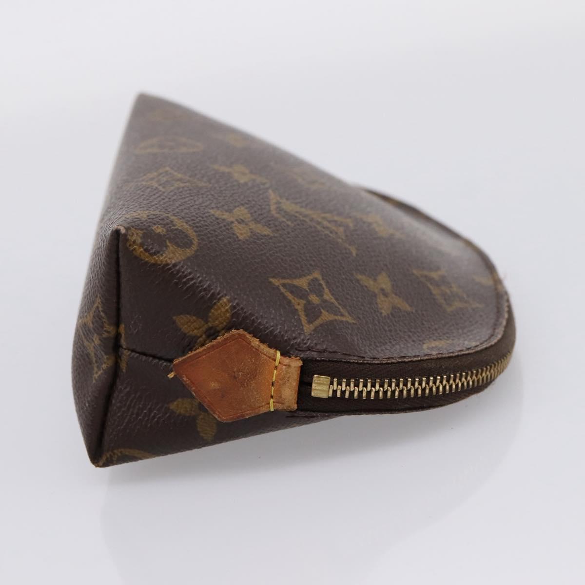 LOUIS VUITTON Monogram Pochette Cosmetic PM Pouch M43998 LV Auth 205322