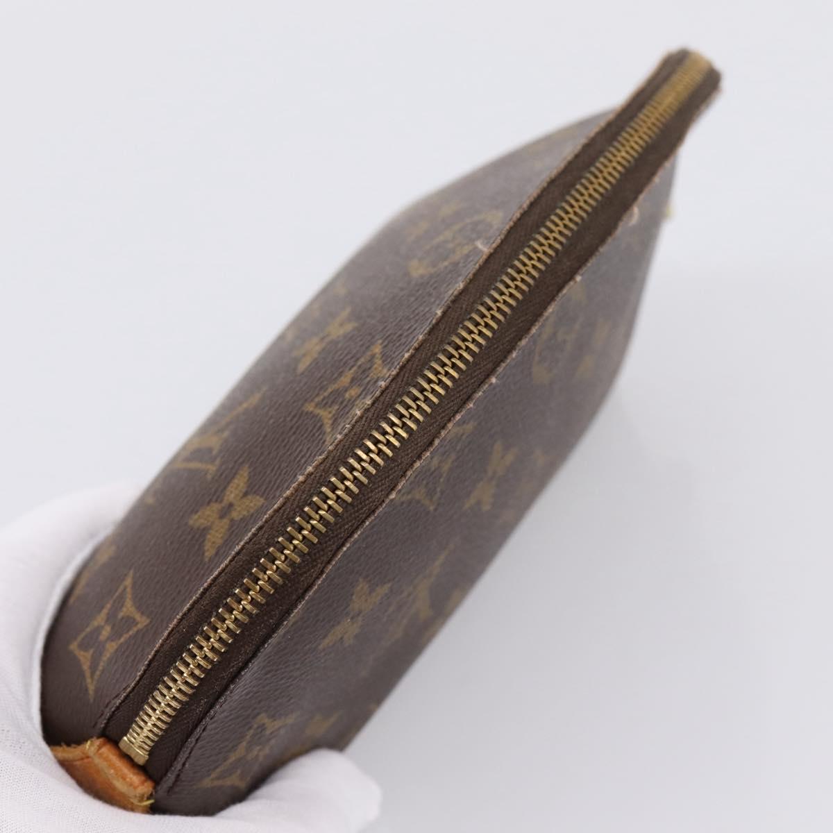 LOUIS VUITTON Monogram Pochette Cosmetic PM Pouch M43998 LV Auth 205322