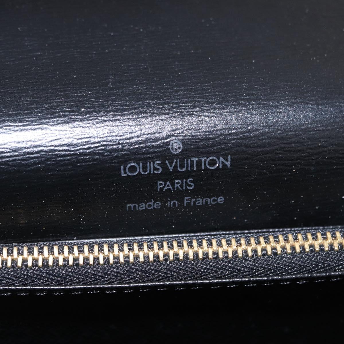 LOUIS VUITTON Epi Concorde Hand Bag Black M52132 LV Auth 205326