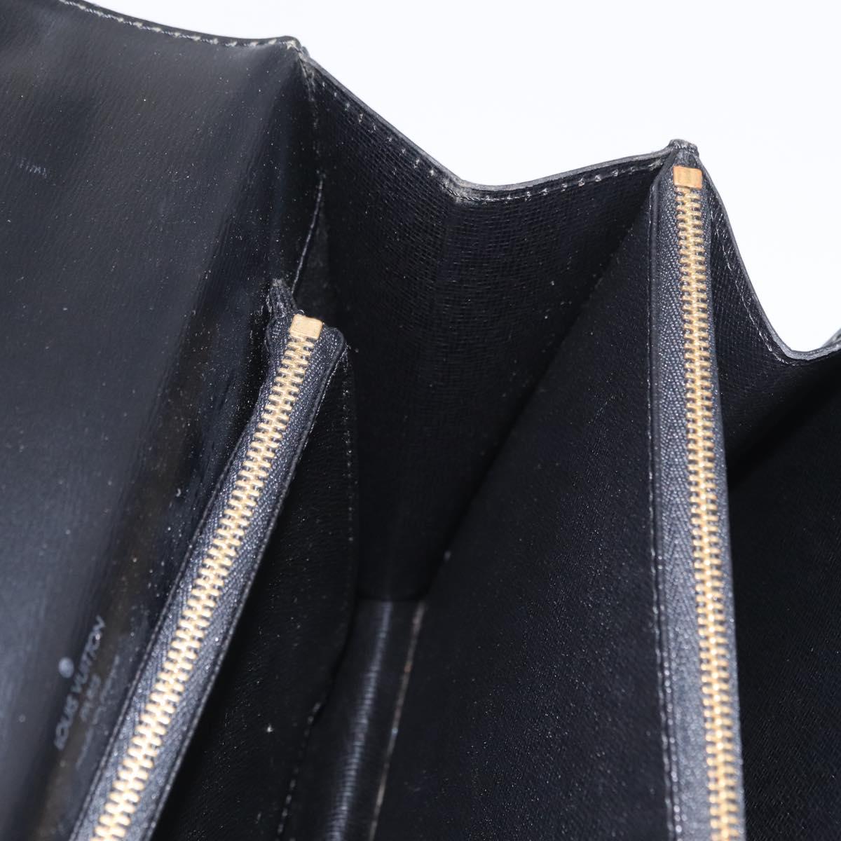 LOUIS VUITTON Epi Concorde Hand Bag Black M52132 LV Auth 205326