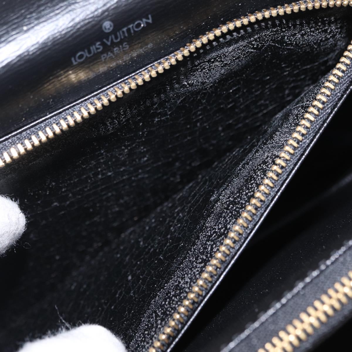 LOUIS VUITTON Epi Concorde Hand Bag Black M52132 LV Auth 205326