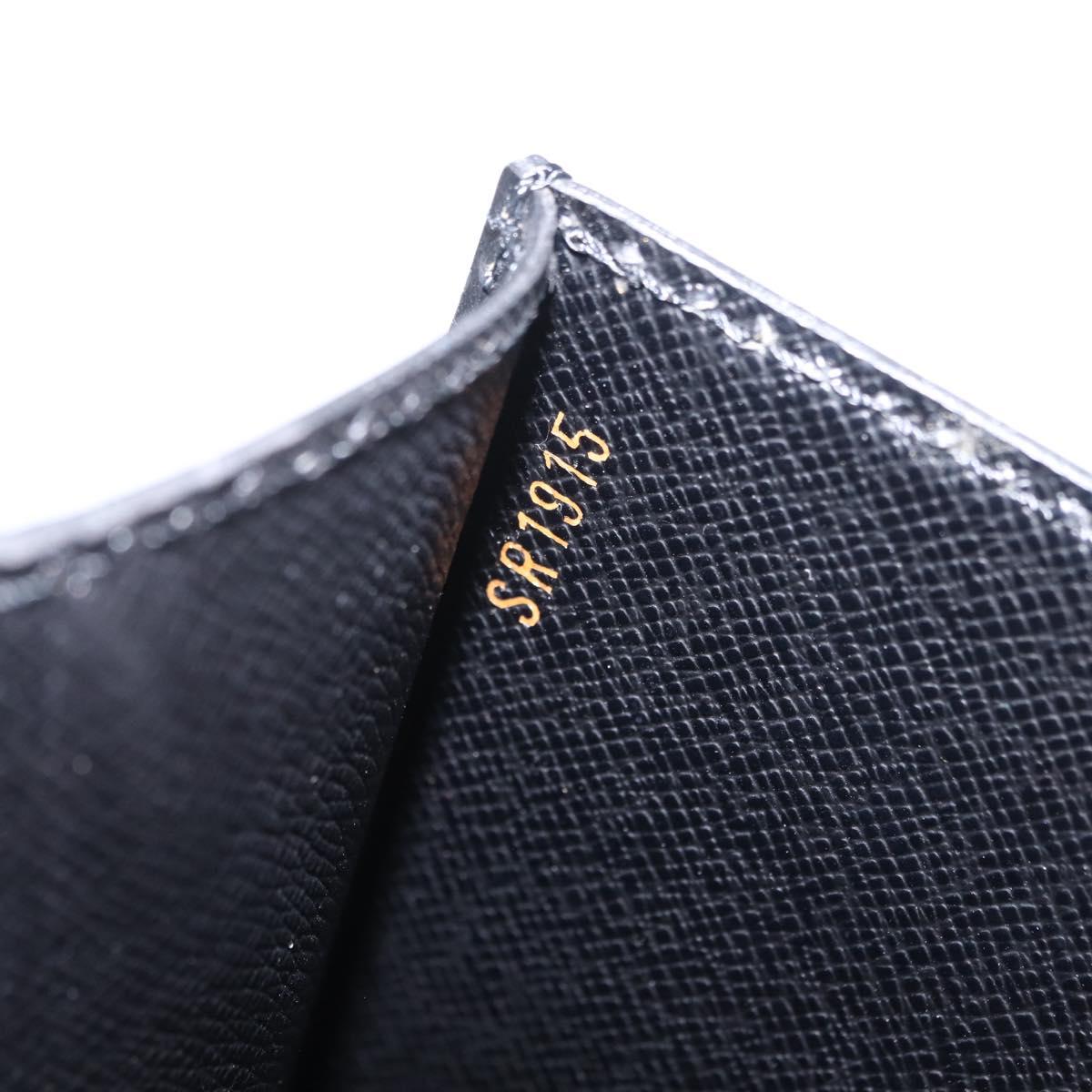 LOUIS VUITTON Epi Concorde Hand Bag Black M52132 LV Auth 205326