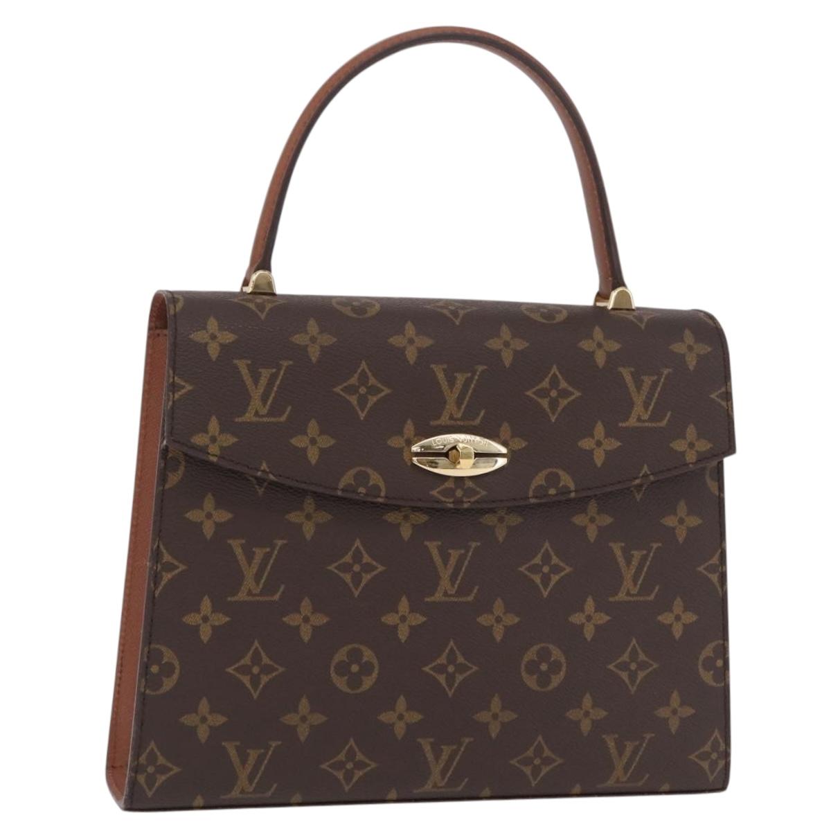 LOUIS VUITTON Monogram Malesherbes Hand Bag M51379 LV Auth 205334V